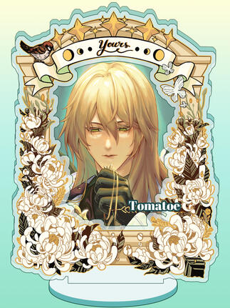 Standee card holder